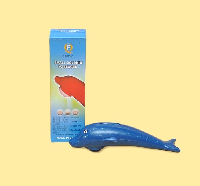 Máy Massage Cầm Tay Cá Heo 3 Đầu Mini HK207
