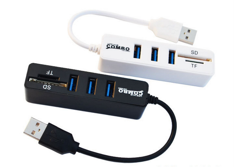 Đầu đọc thẻ 2 in 1 usb 2.0