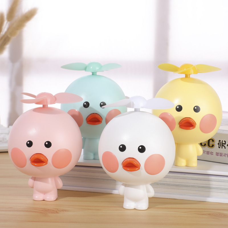 Quạt mini hình vịt đáng yêu