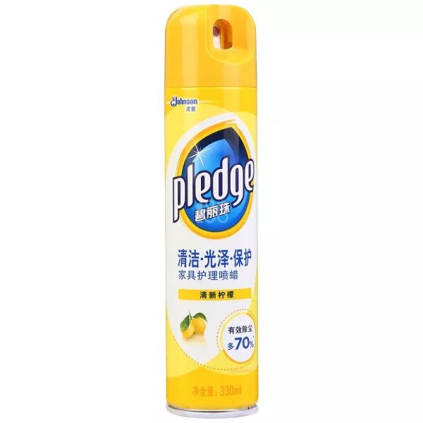 Chai xịt làm sạch và đánh bóng đồ gỗ Pledge 330ml
