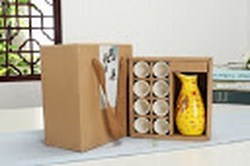 Bình rót rượu vang kèm 8 cốc