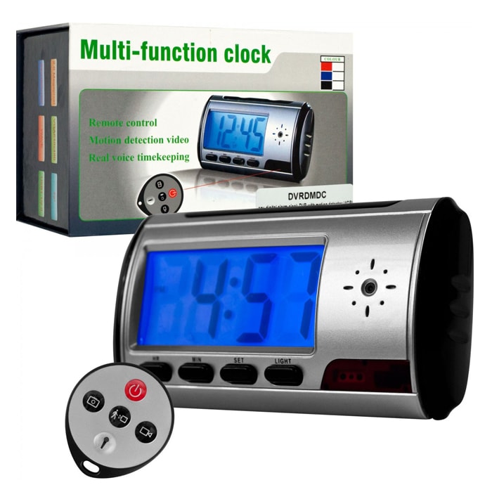 Camera đồng hồ có remote