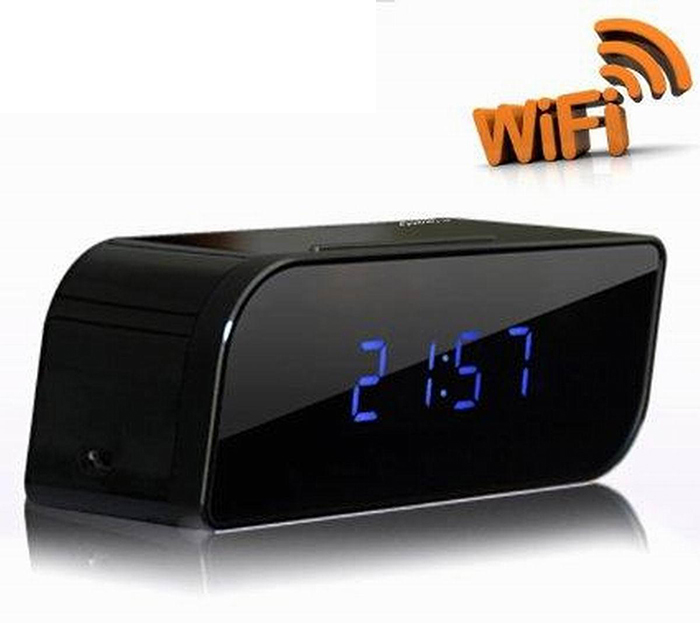 Camera WiFi đồng hồ để bàn