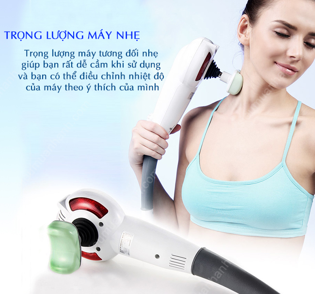 Máy massage cầm tay 11 đầu Besuto