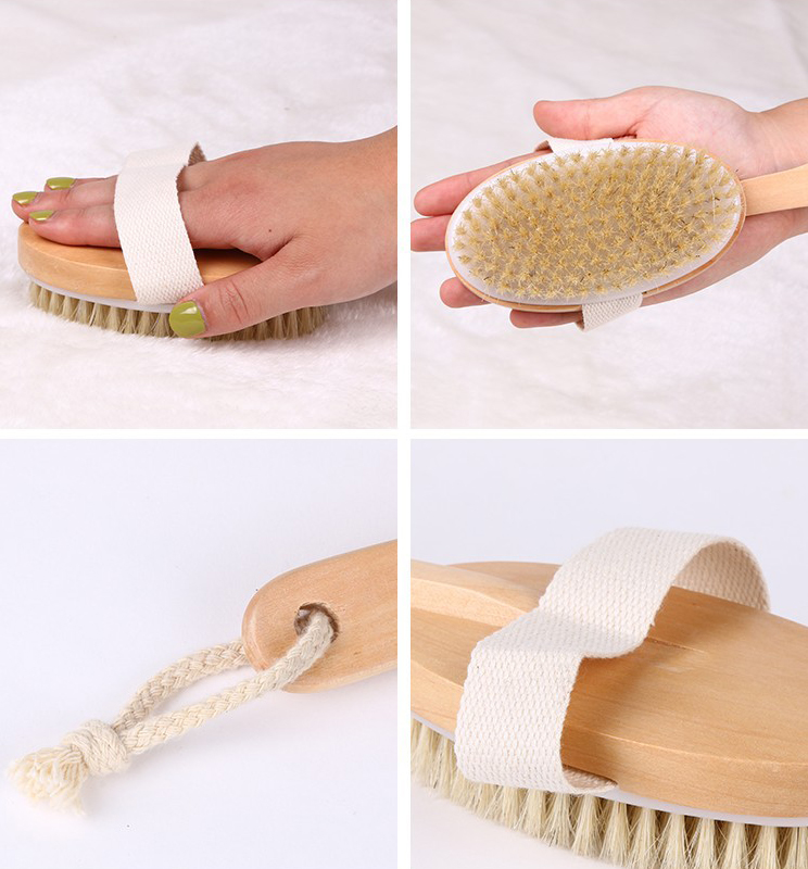 Cây tắm massage cán dài