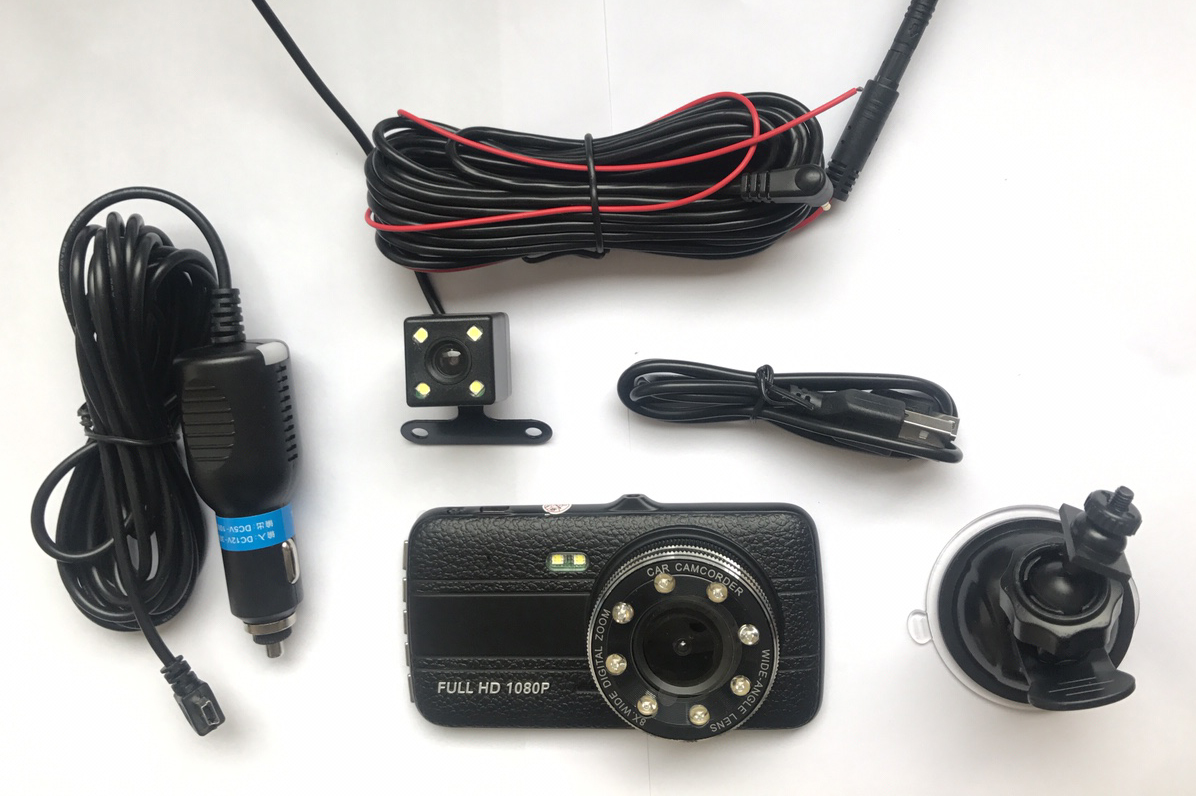 Bộ Camera hành trình ô tô CAR DVR Full HD VIson mặt Da