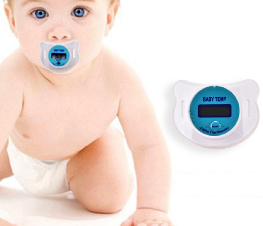 Núm vú nhiệt kế miệng cho bé