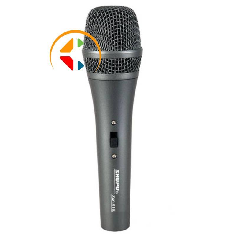 Micro dây Shupu SM-818A hát karaoke gia đình