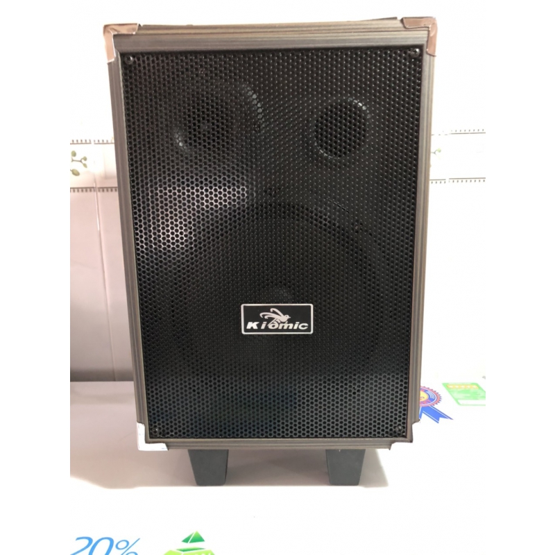Loa kéo karaoke Kiomic Q8 tặng 1 mic hát karaoke