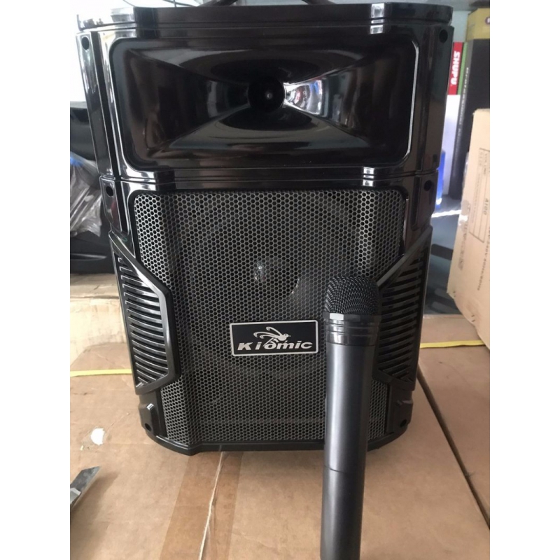 Loa karaoke Kiomic K108 tặng kèm 1 micro không dây