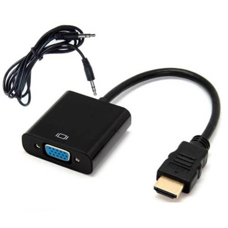 Cáp chuyển HDMI ra VGA có audio