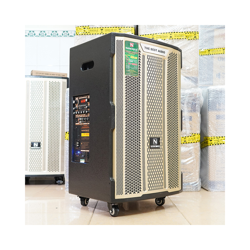Loa karaoke Nanomax K-180 Bass 40cm 820w