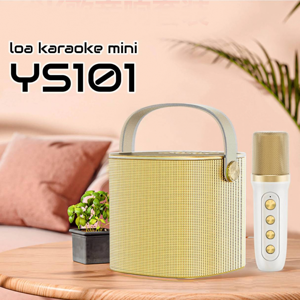 Loa bluetooth mini YS-101 kèm 1 micro không dây