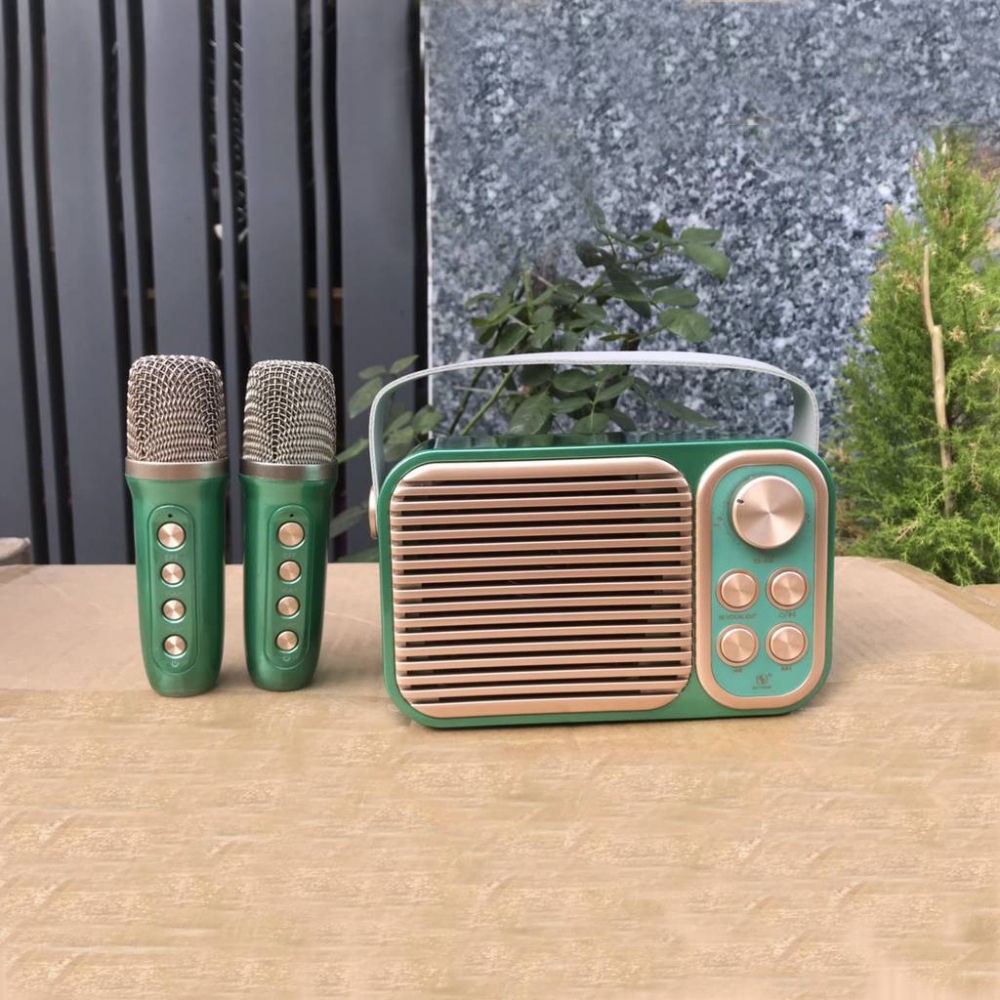 Loa karaoke Su Yosd YS-106 kèm 2 micro mini không dây
