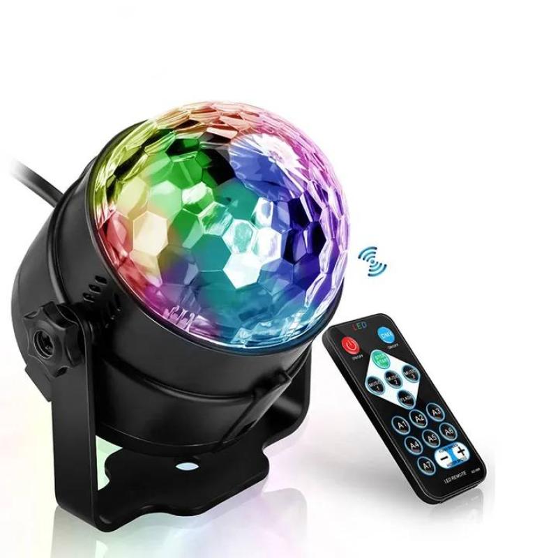 Đèn Led sân khấu vũ trường xoay 7 màu