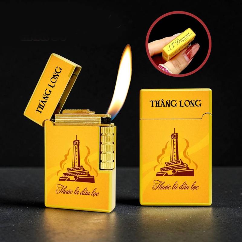 Bật lửa Dupont hình gói thuốc Thăng Long M-97 gas