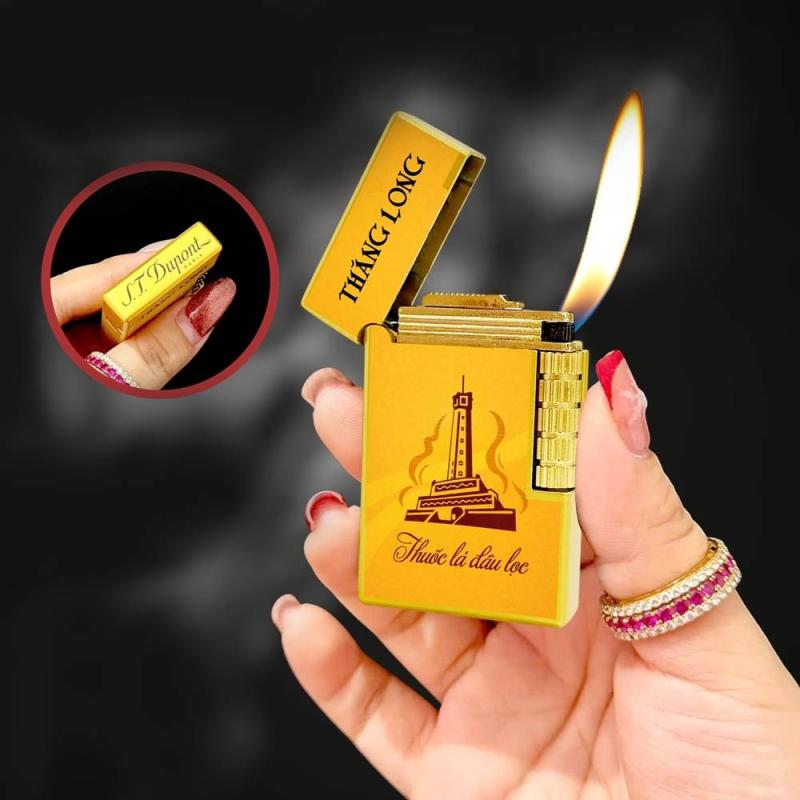 Bật lửa Dupont hình gói thuốc Thăng Long M-97 gas