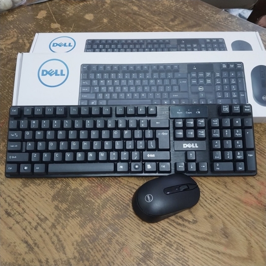 Combo bàn phím chuột không dây Dell KM-816