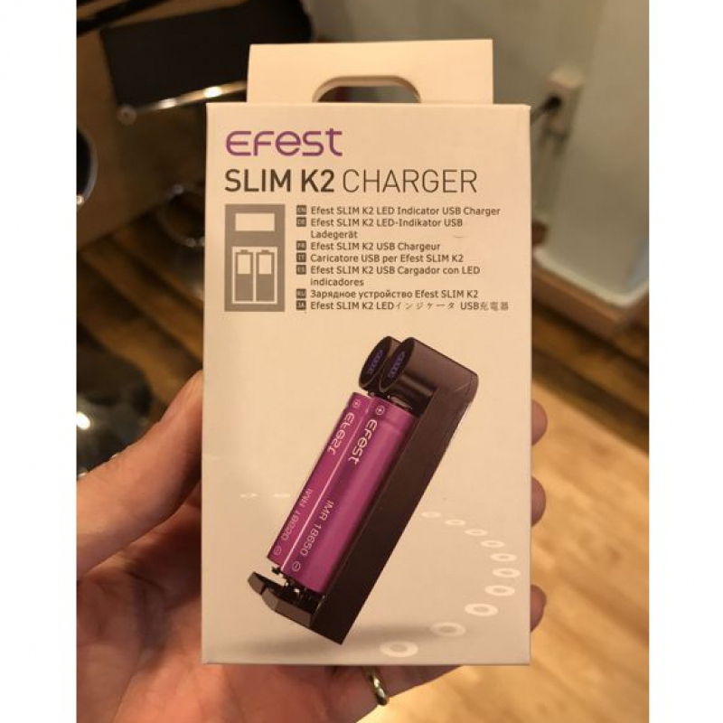 Sạc pin vape EFEST Slim K2 chính hãng