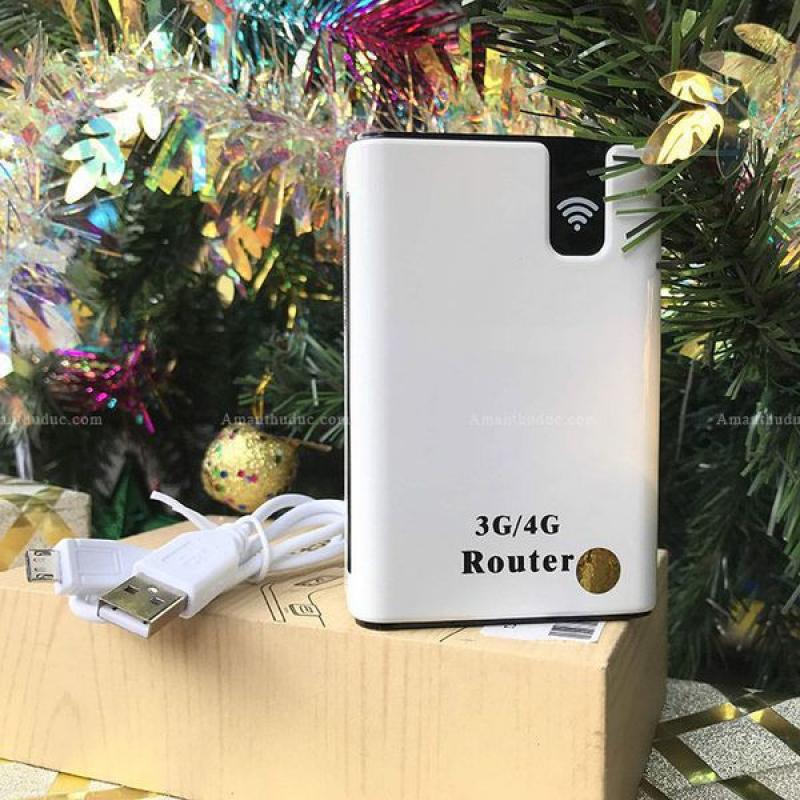 Phát Wifi từ sim 3G/4G kiêm pin dự phòng 7.800mAh
