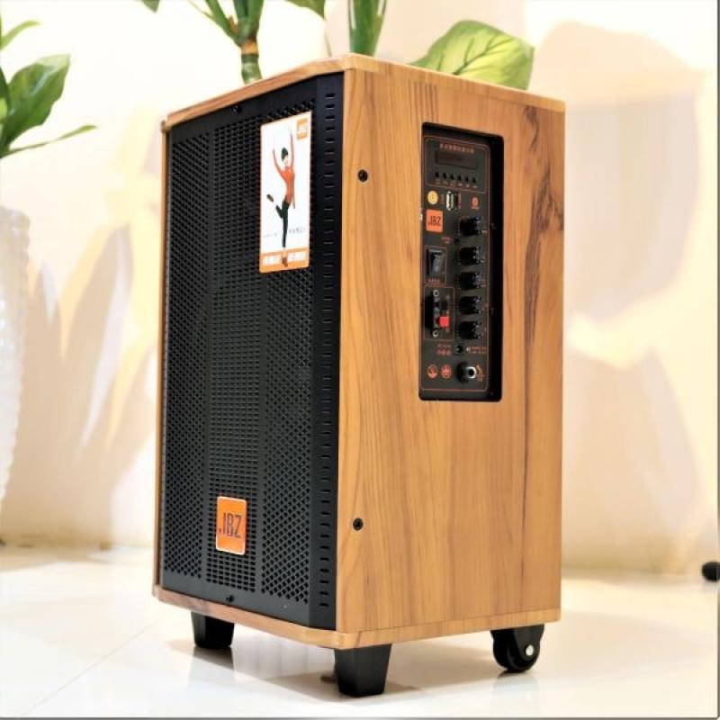 Loa karaoke JBZ J8 bass 2,5 tấc kèm 2 micro không dây