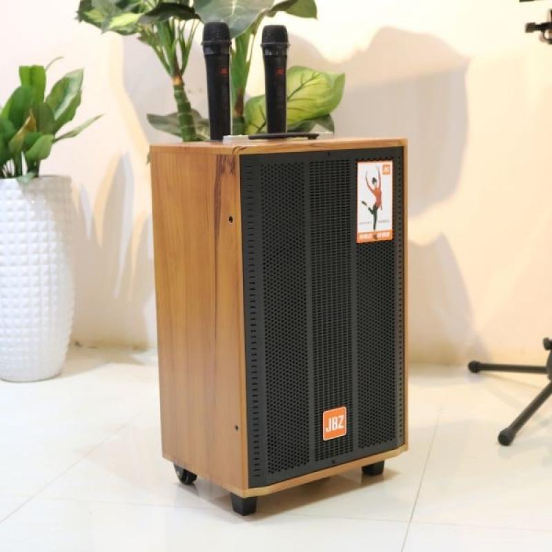Loa kéo di động karaoke JBZ J9 + 2 micro ko dây