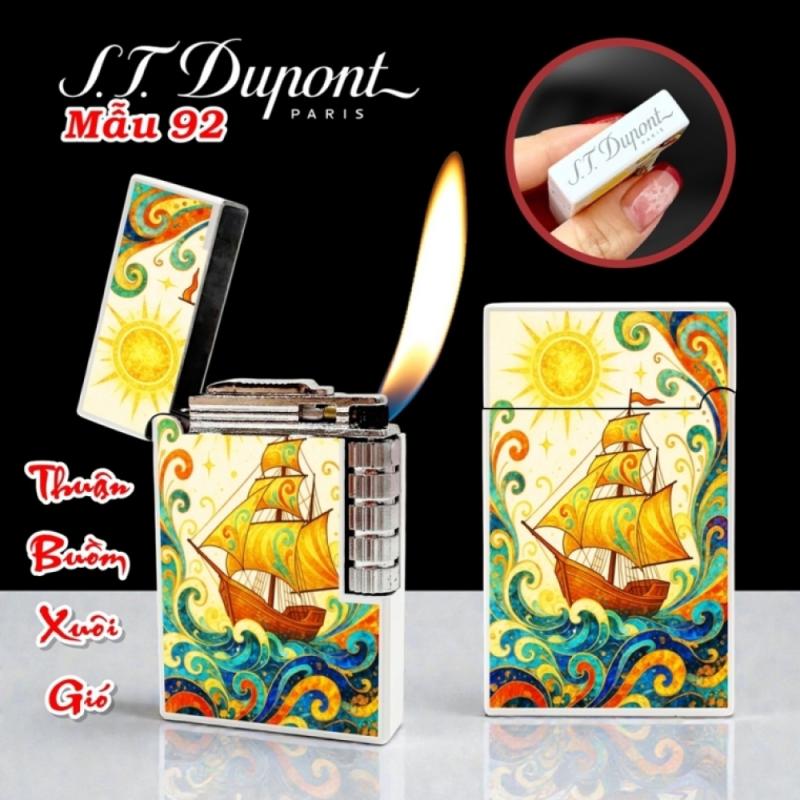 Bật lửa Dupont thuyền thuận buồm xuôi gió m-92 xài gas