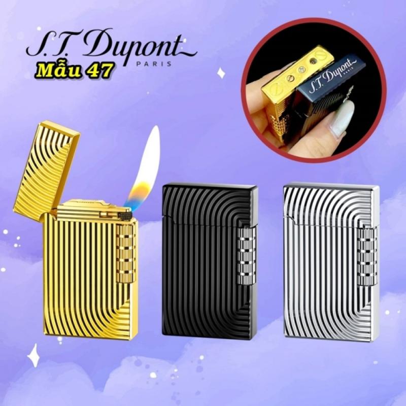 Bật lửa dupont dập nổi m-47 xài gas