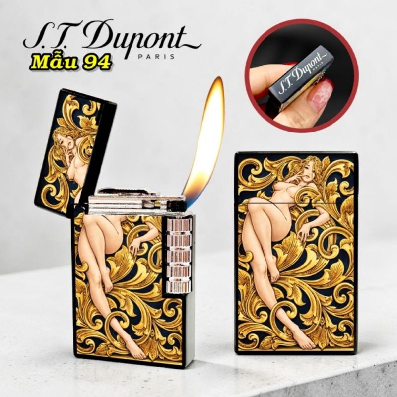 Bật lửa dupont hình cô gái M94 xài gas