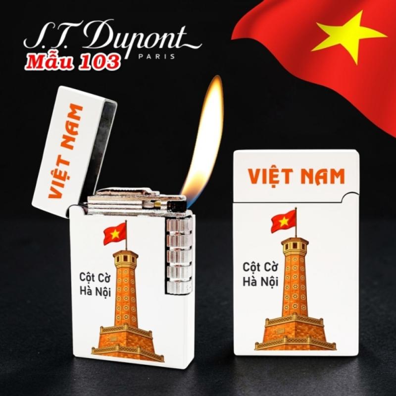 Bật lửa hình việt nam - cột cờ hà nội m-103 xài gas