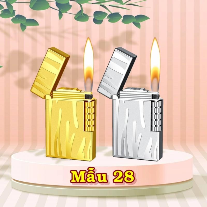 Bật lửa Dupont hình vân nước m-28 dùng gas