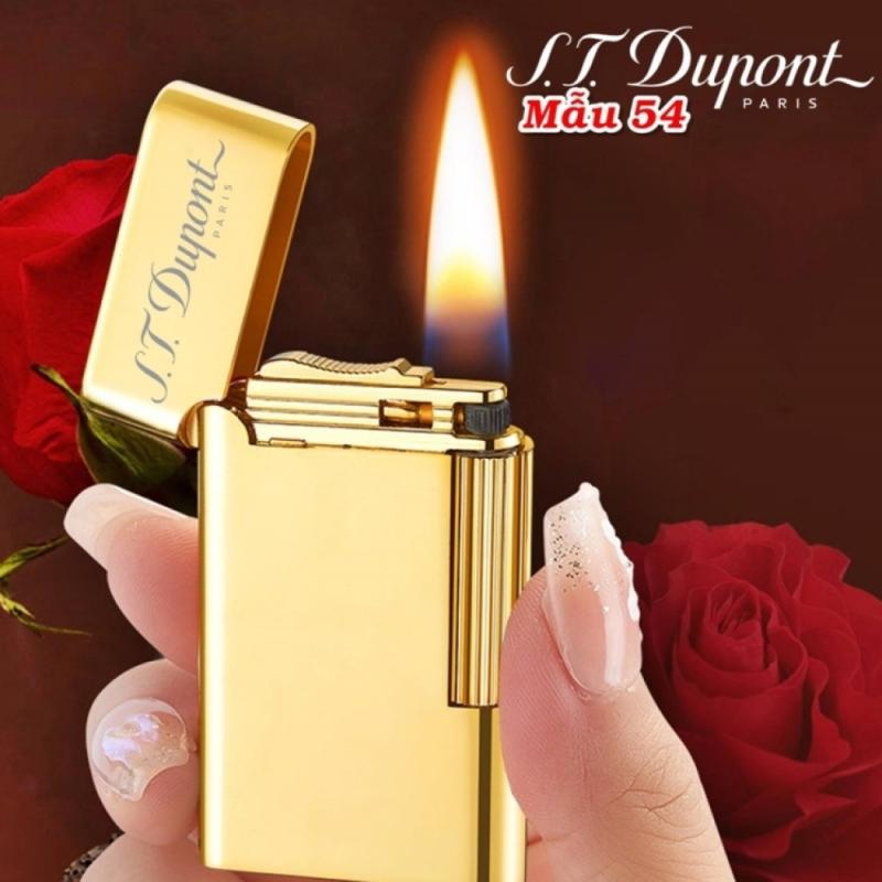 Bật lửa Dupont trơn bóng m-54 xăng