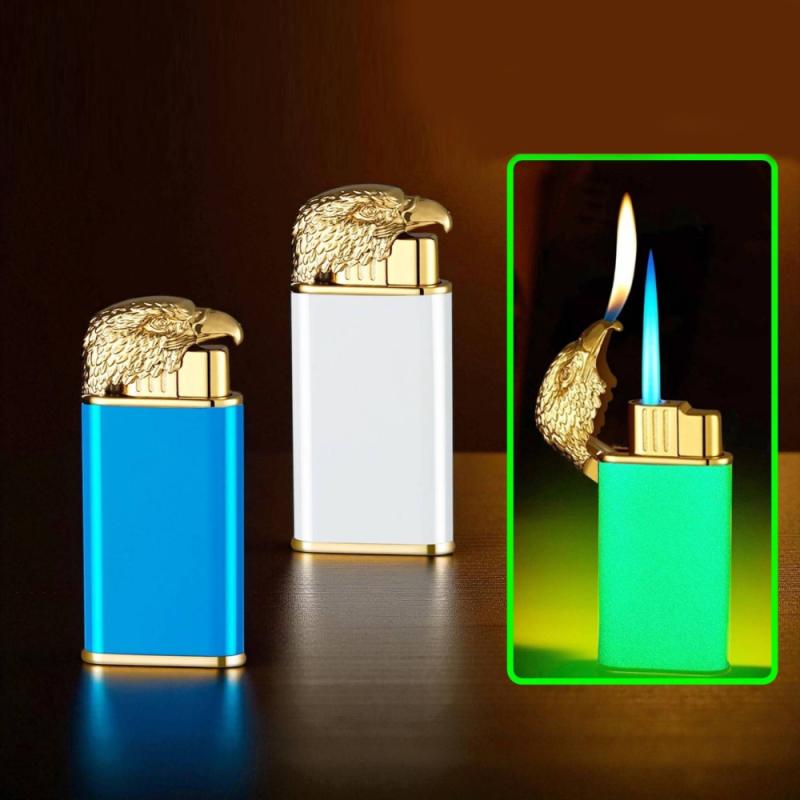 Bật lửa 2 chế độ hình đại bàng DP410 dạ quang gas