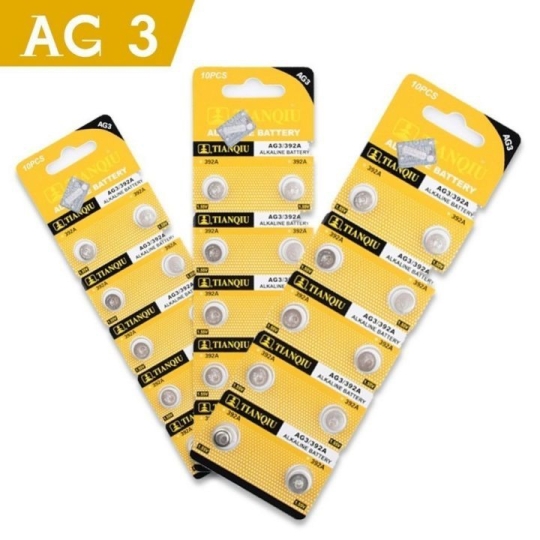 Pin đồng hồ Ag3 mini (vỉ 10 viên)