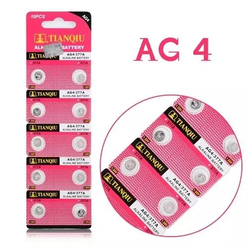 Pin đồng hồ đeo tay phổ thông Ag4 Lr66 (vỉ 10 viên)