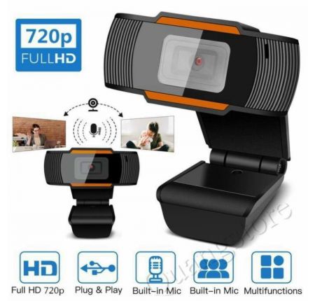 WEBCAM FULL HD 720P ( KẸP ) CÓ MICRO